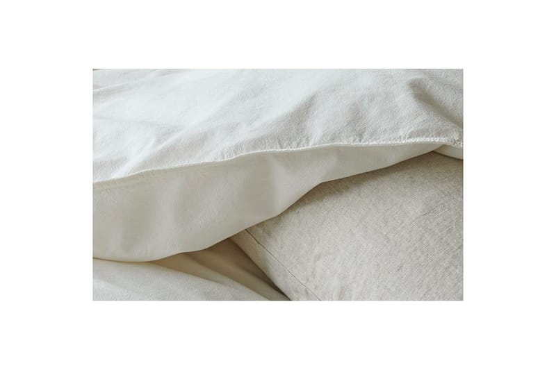 Pussilakanasetti Yhden hengen sänky 2-osainen Nöyrä - Valkoinen - Kodintekstiilit & matot - Vuodevaatteet - Pussilakanasetti - Pussilakanasetti parisänkyyn