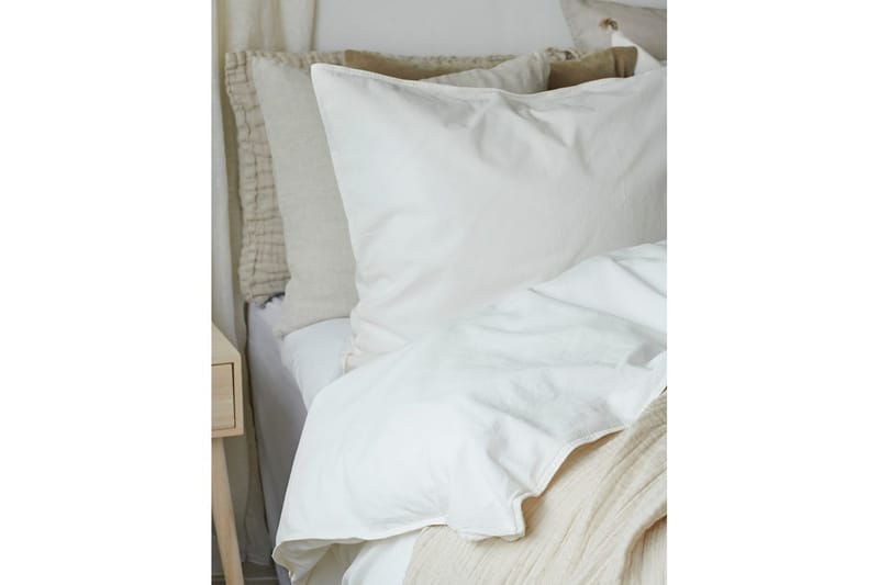 Pussilakanasetti Yhden hengen sänky 2-osainen Nöyrä - Valkoinen - Kodintekstiilit & matot - Vuodevaatteet - Pussilakanasetti
 - Pussilakanasetti parisänkyyn