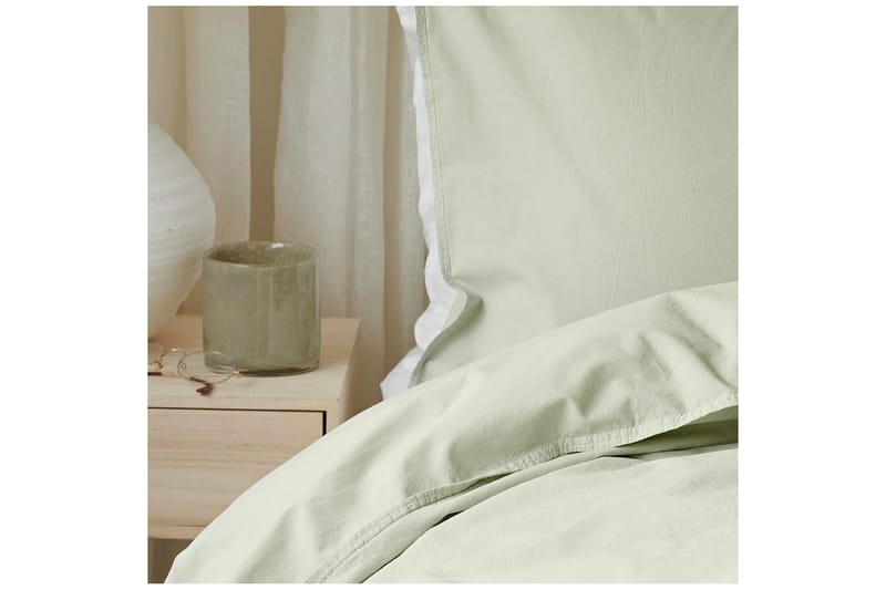 Pussilakanasetti Yhden hengen sänky 2-osainen Nöyrä - Vihreä - Kodintekstiilit & matot - Vuodevaatteet - Pussilakanasetti
 - Pussilakanasetti parisänkyyn