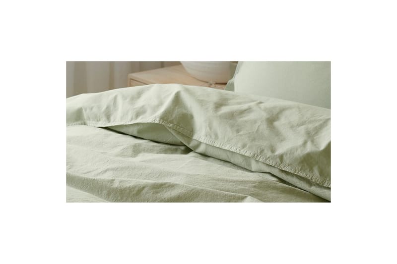 Pussilakanasetti Yhden hengen sänky 2-osainen Nöyrä - Vihreä - Kodintekstiilit & matot - Vuodevaatteet - Pussilakanasetti - Pussilakanasetti parisänkyyn