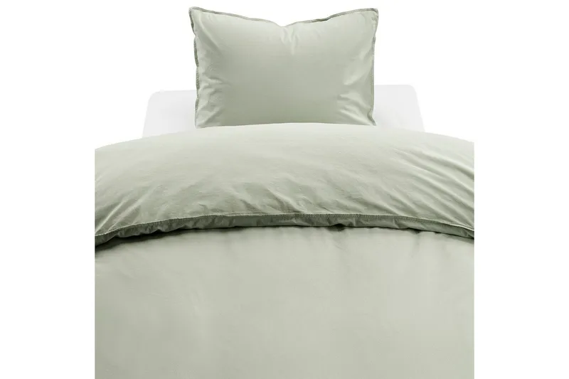 Pussilakanasetti Yhden hengen sänky 2-osainen Nöyrä - Vihreä - Kodintekstiilit & matot - Vuodevaatteet - Pussilakanasetti - Pussilakanasetti parisänkyyn