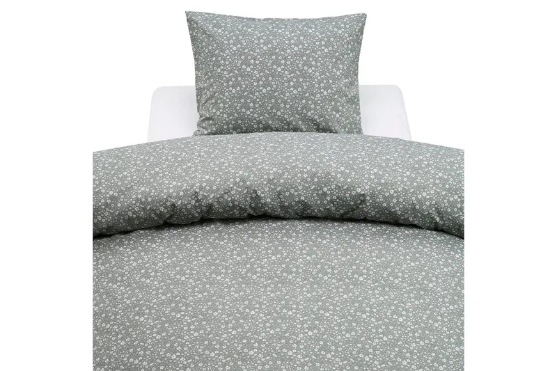 Pussilakanasetti Yhden hengen sänky 2-osainen Rita Flower Vihreä, undefined