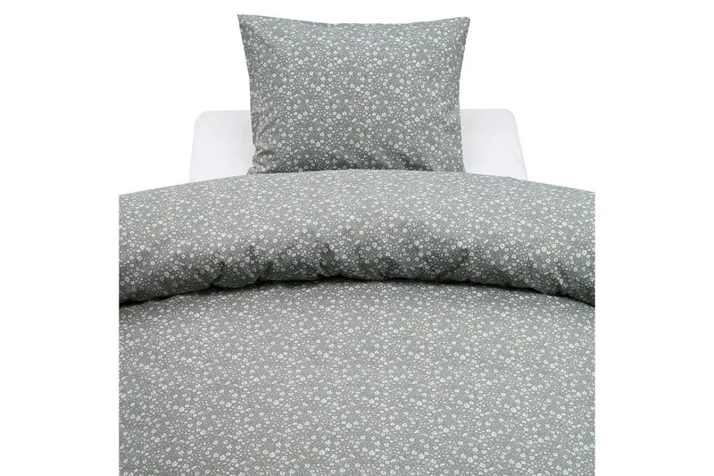 Pussilakanasetti Yhden hengen sänky 2-osainen Rita Flower Vihreä, undefined