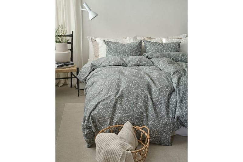 Pussilakanasetti Yhden hengen sänky 2-osainen Rita Flower Vihreä - Kodintekstiilit & matot - Vuodevaatteet - Pussilakanasetti
 - Pussilakanasetti parisänkyyn