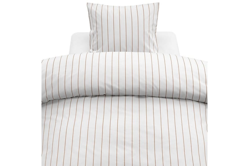 Pussilakanasetti Yhden hengen sänky 2-osainen Saga - Oranssi - Kodintekstiilit & matot - Vuodevaatteet - Pussilakanasetti - Pussilakanasetti parisänkyyn