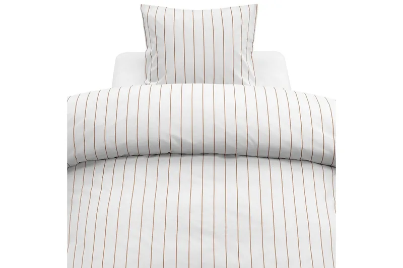 Pussilakanasetti Yhden hengen sänky 2-osainen Saga, Oranssi