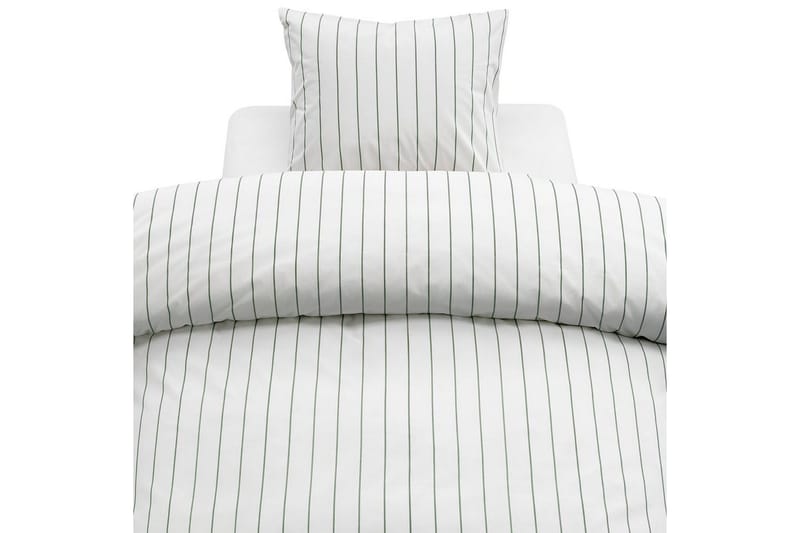 Pussilakanasetti Yhden hengen sänky 2-osainen Saga - Vihreä - Kodintekstiilit & matot - Vuodevaatteet - Pussilakanasetti - Pussilakanasetti parisänkyyn