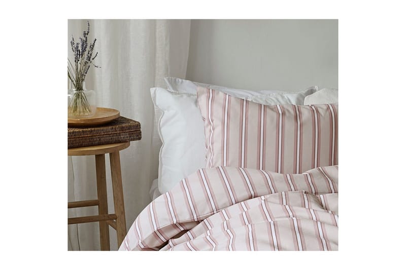 Pussilakanasetti Yhden hengen sänky 2-Osainen Sunnan Rand - Rosa - Kodintekstiilit & matot - Vuodevaatteet - Pussilakanasetti - Pussilakanasetti parisänkyyn