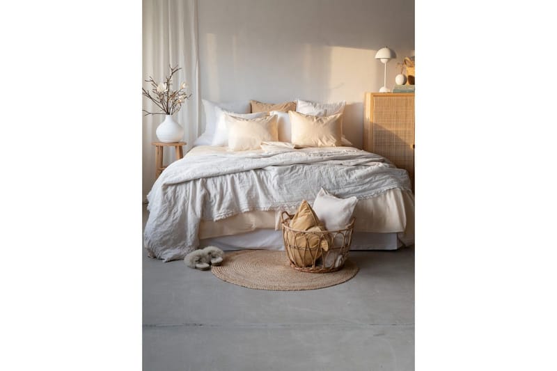 Pussilakanasetti Yhden hengen sänky 2-Osainen Thelma Stripe - Keltainen - Kodintekstiilit & matot - Vuodevaatteet - Pussilakanasetti
 - Pussilakanasetti parisänkyyn