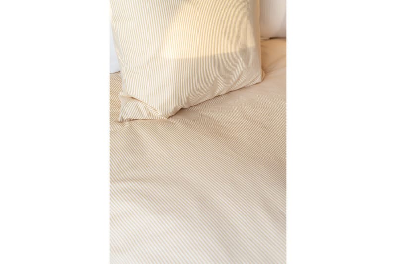 Pussilakanasetti Yhden hengen sänky 2-Osainen Thelma Stripe - Keltainen - Kodintekstiilit & matot - Vuodevaatteet - Pussilakanasetti
 - Pussilakanasetti parisänkyyn