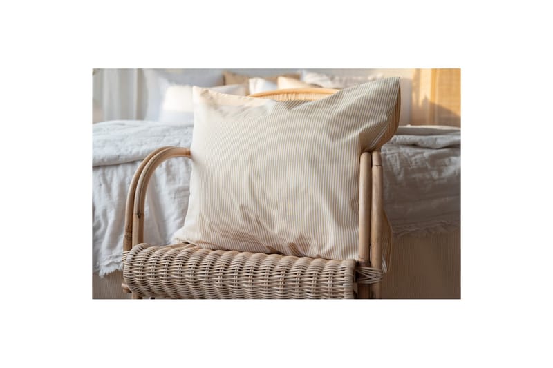 Pussilakanasetti Yhden hengen sänky 2-Osainen Thelma Stripe - Keltainen - Kodintekstiilit & matot - Vuodevaatteet - Pussilakanasetti
 - Pussilakanasetti parisänkyyn