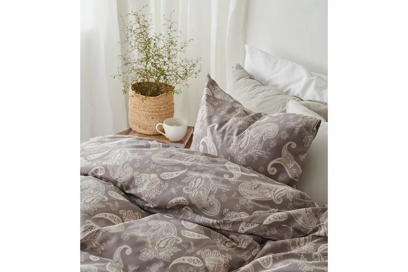 Pussilakanasetti Yhden hengen sänky 2-Osainen Tilly Hiekka - Kodintekstiilit & matot - Vuodevaatteet - Peitto
 - Tuplapeitto