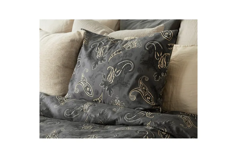 Pussilakanasetti Yhden hengen sänky 2-Osainen Tilly - Musta - Kodintekstiilit & matot - Vuodevaatteet - Pussilakanasetti
 - Pussilakanasetti parisänkyyn