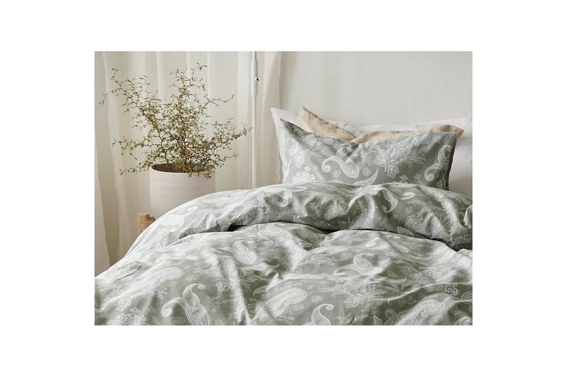 Pussilakanasetti Yhden hengen sänky 2-Osainen Tilly - Vihreä - Kodintekstiilit & matot - Vuodevaatteet - Pussilakanasetti - Pussilakanasetti parisänkyyn