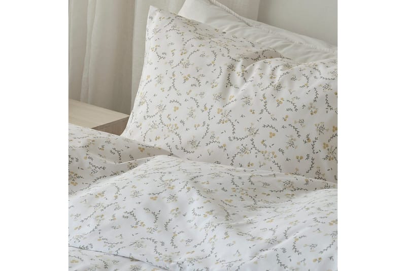 Pussilakanasetti Yhden hengen sänky 2-osainen Vilja - Keltainen - Kodintekstiilit & matot - Vuodevaatteet - Pussilakanasetti - Pussilakanasetti parisänkyyn