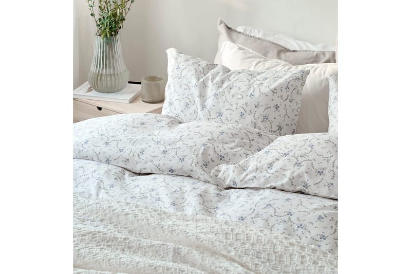 Pussilakanasetti Yhden hengen sänky 2-osainen Vilja - Sininen - Kodintekstiilit & matot - Vuodevaatteet - Pussilakanasetti - Pussilakanasetti parisänkyyn