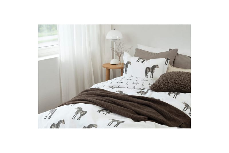 Pussilakanasetti Yhden hengen sänky 2-osainen Wendy Ruskea - Kodintekstiilit & matot - Vuodevaatteet - Pussilakanasetti
 - Pussilakanasetti parisänkyyn