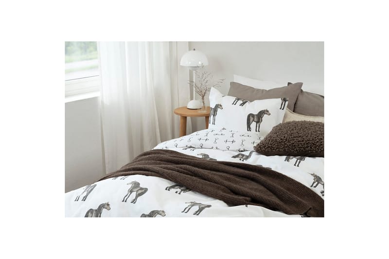 Pussilakanasetti Yhden hengen sänky 2-osainen Wendy Ruskea - Kodintekstiilit & matot - Vuodevaatteet - Pussilakanasetti
 - Pussilakanasetti parisänkyyn