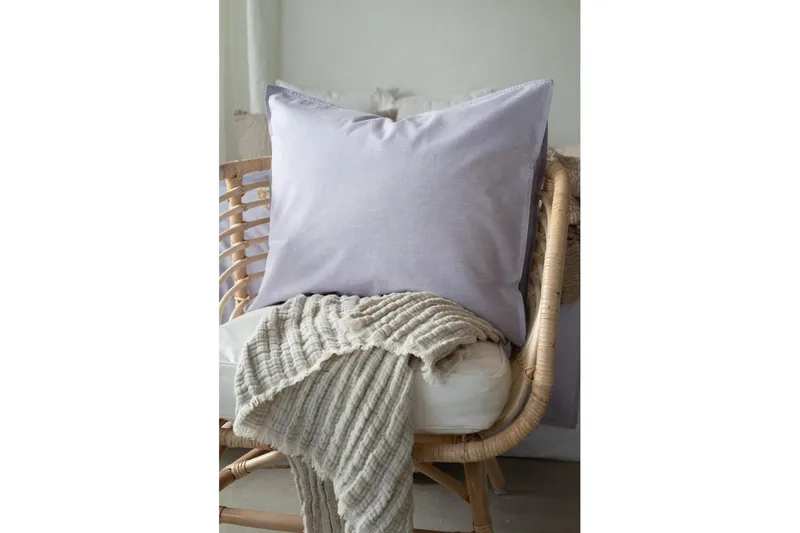 Pussilakanasetti Yhden hengen sänky 2-osainen Pesty - Violetti - Kodintekstiilit & matot - Vuodevaatteet - Pussilakanasetti
 - Pussilakanasetti parisänkyyn