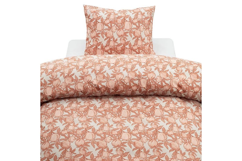 Pussilakanasetti Yhden hengen sänky 2-osainen Pomegranate, Peach