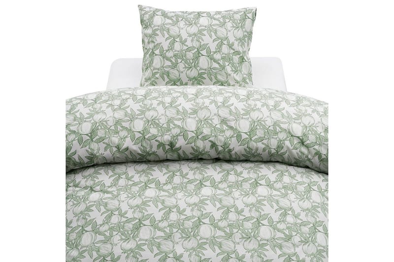 Pussilakanasetti Yhden hengen sänky 2-osainen Pomegranate, Vihreä