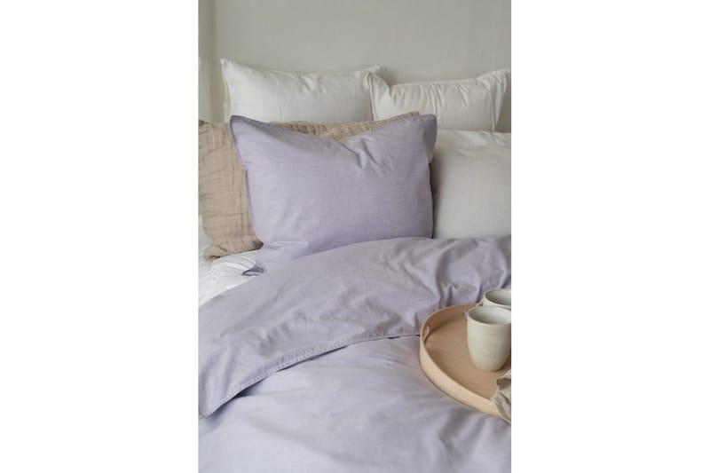 Pussilakanasetti Yhden hengen sänky 2-osainen Pesty - Violetti - Kodintekstiilit & matot - Vuodevaatteet - Pussilakanasetti
 - Pussilakanasetti parisänkyyn