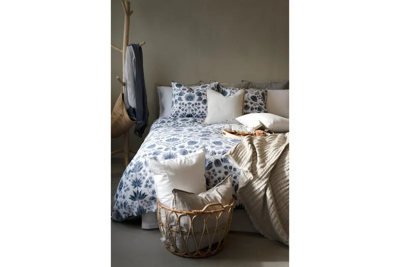 Pussilakanasetti Yhden hengen sänky Harmony 2-osainen Asteri Sininen - Kodintekstiilit & matot - Vuodevaatteet - Pussilakanasetti
 - Pussilakanasetti parisänkyyn