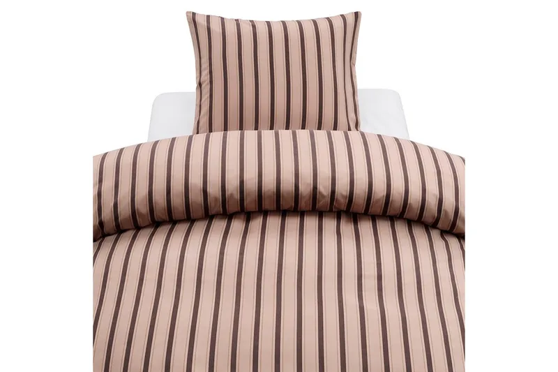 Pussilakanasetti Yhden hengen sänky Harmony 2-osainen Miranda, Ruskea