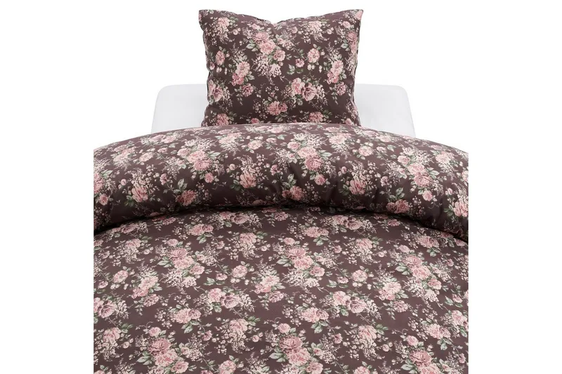 Pussilakanasetti Yhden hengen sänky Harmony 2-osainen Penny Ruskea, undefined