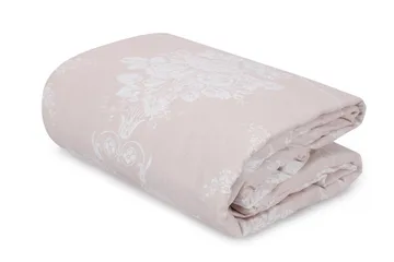 Päiväpeite EnLora Home Tupla 200x220+2 tyynyliinaa - Beige/Valkoinen - Kodintekstiilit & matot - Vuodevaatteet - Pussilakanasetti - Pussilakanasetti yhden hengen sänkyyn