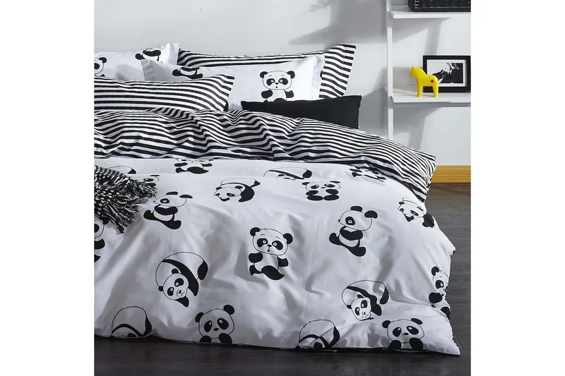 Pussilakanasetti Eponj Home, Musta