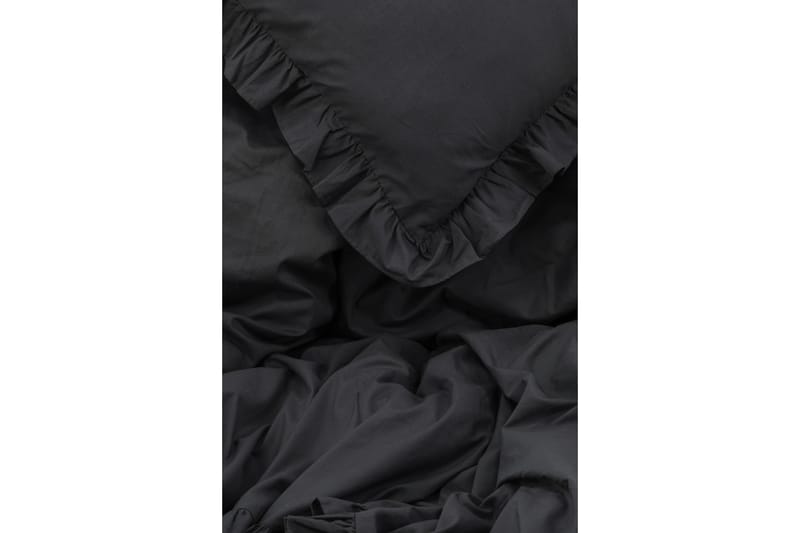 Pussilakanasetti Levi 2-os 150x200/50x60 cm - Antrasiitti - Kodintekstiilit & matot - Vuodevaatteet - Pussilakanasetti
 - Pussilakanasetti yhden hengen sänkyyn