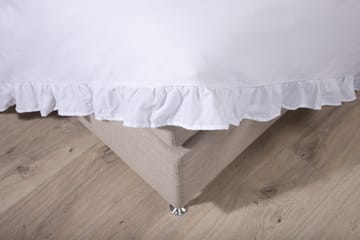 Pussilakanasetti Levi 2-os 150x200/50x60 cm - Valkoinen - Kodintekstiilit & matot - Vuodevaatteet - Pussilakanasetti - Pussilakanasetti yhden hengen sänkyyn