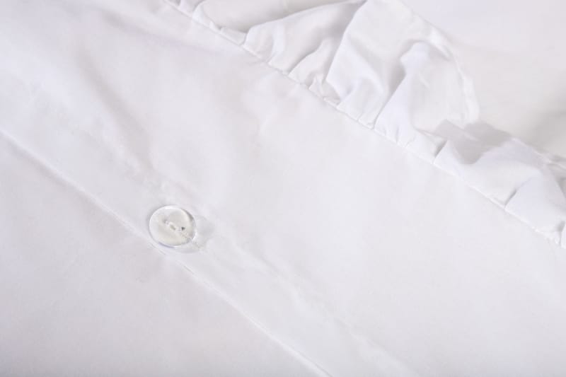 Pussilakanasetti Levi 2-os 150x200/50x60 cm - Valkoinen - Kodintekstiilit & matot - Vuodevaatteet - Pussilakanasetti
 - Pussilakanasetti yhden hengen sänkyyn