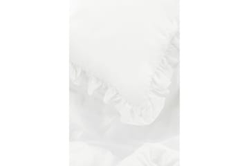 Pussilakanasetti Levi 2-os 150x200/50x60 cm - Valkoinen - Kodintekstiilit & matot - Vuodevaatteet - Pussilakanasetti - Pussilakanasetti yhden hengen sänkyyn