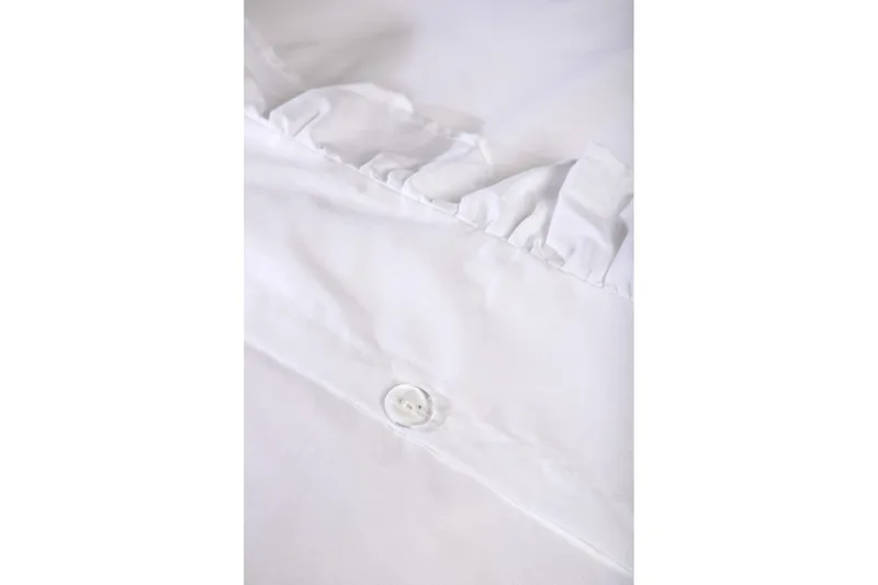 Pussilakanasetti Levi 2-os 150x200/50x60 cm - Valkoinen - Kodintekstiilit & matot - Vuodevaatteet - Pussilakanasetti - Pussilakanasetti yhden hengen sänkyyn