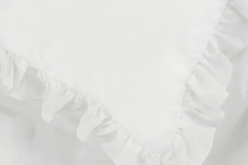 Pussilakanasetti Levi 2-os 150x200/50x60 cm - Valkoinen - Kodintekstiilit & matot - Vuodevaatteet - Pussilakanasetti - Pussilakanasetti yhden hengen sänkyyn