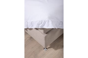 Pussilakanasetti Levi 2-os 150x200/50x60 cm - Valkoinen - Kodintekstiilit & matot - Vuodevaatteet - Pussilakanasetti - Pussilakanasetti yhden hengen sänkyyn