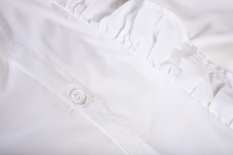 Pussilakanasetti Levi 2-os 220x240/50x60 cm - Valkoinen - Kodintekstiilit & matot - Vuodevaatteet - Pussilakanasetti - Pussilakanasetti yhden hengen sänkyyn