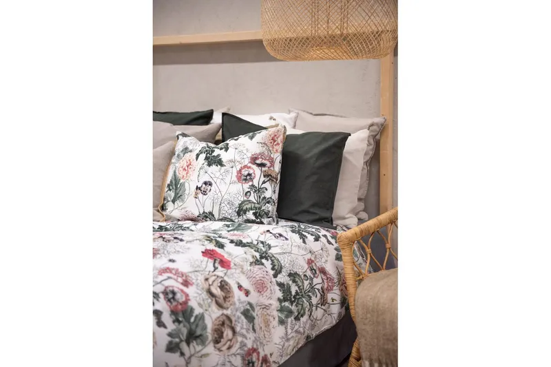 Pussilakanasetti Yhden hengen sänky 2-Osainen Fiona Valkoinen - Franzén - Kodintekstiilit & matot - Vuodevaatteet - Pussilakanasetti
 - Pussilakanasetti yhden hengen sänkyyn