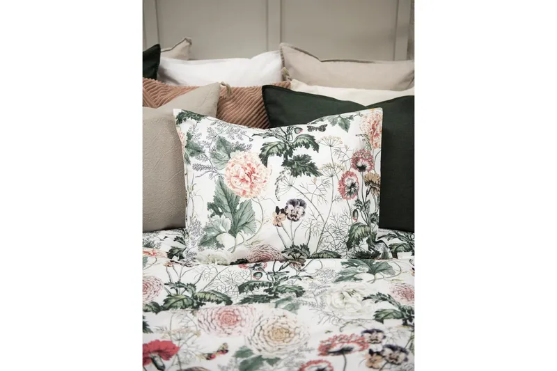 Pussilakanasetti Yhden hengen sänky 2-Osainen Fiona Valkoinen - Franzén - Kodintekstiilit & matot - Vuodevaatteet - Pussilakanasetti
 - Pussilakanasetti yhden hengen sänkyyn