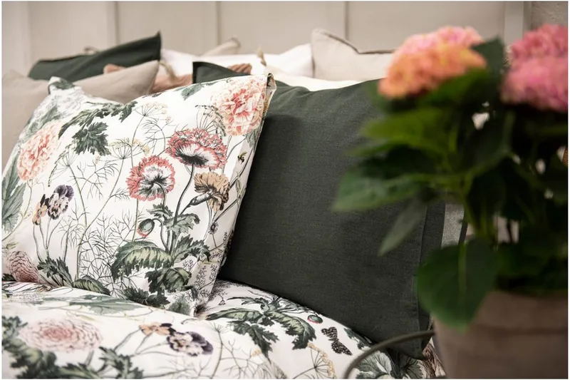 Pussilakanasetti Yhden hengen sänky 2-Osainen Fiona Valkoinen - Franzén - Kodintekstiilit & matot - Vuodevaatteet - Pussilakanasetti
 - Pussilakanasetti yhden hengen sänkyyn