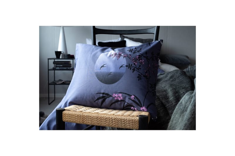 Pussilakanasetti Yhden hengen sänky 2-osainen Japani Harmaa - Harmaa - Kodintekstiilit & matot - Vuodevaatteet - Pussilakanasetti
 - Pussilakanasetti yhden hengen sänkyyn