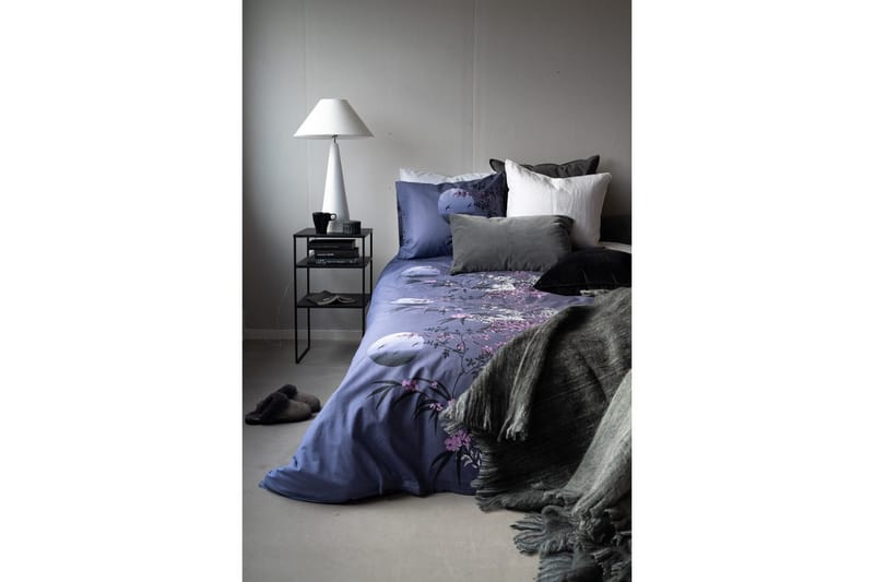 Pussilakanasetti Yhden hengen sänky 2-osainen Japani Harmaa - Harmaa - Kodintekstiilit & matot - Vuodevaatteet - Pussilakanasetti
 - Pussilakanasetti yhden hengen sänkyyn