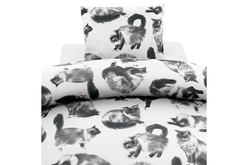 Pussilakanasetti Yhden hengen sänky 2-osainen Julis Harmaa, undefined