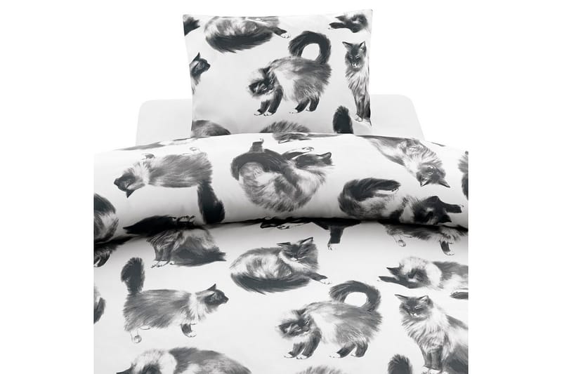 Pussilakanasetti Yhden hengen sänky 2-osainen Julis Harmaa, undefined