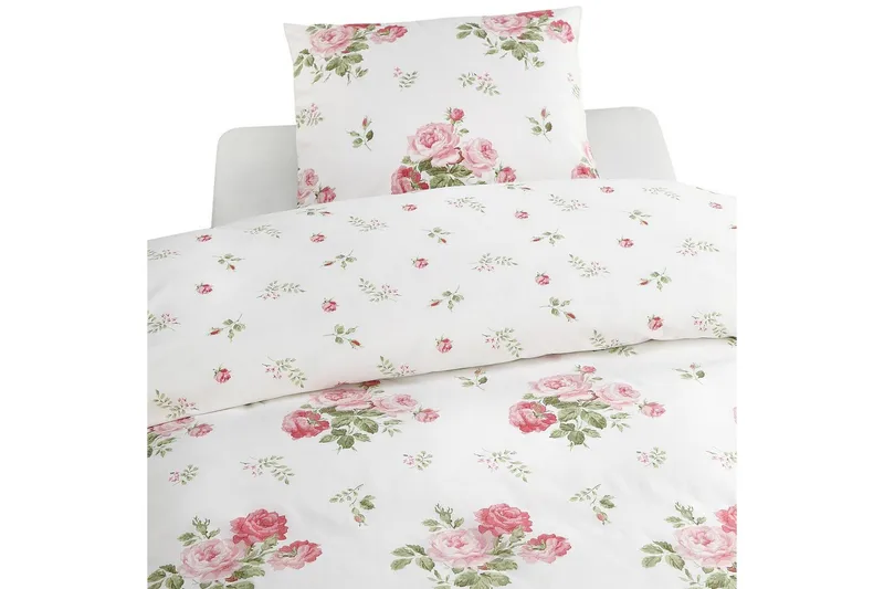 Pussilakanasetti Yhden hengen sänky 2-osainen New Dawn Vaaleanpunainen, Roosa