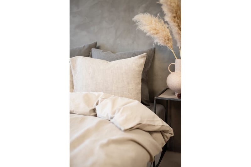 Pussilakanasetti Yhden hengen sänky 2-osainen Rolling - Hiekka - Kodintekstiilit & matot - Vuodevaatteet - Pussilakanasetti
 - Pussilakanasetti yhden hengen sänkyyn