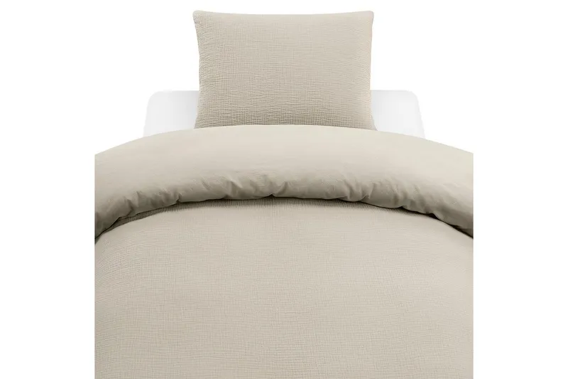 Pussilakanasetti Yhden hengen sänky 2-osainen Rolling, Hiekka