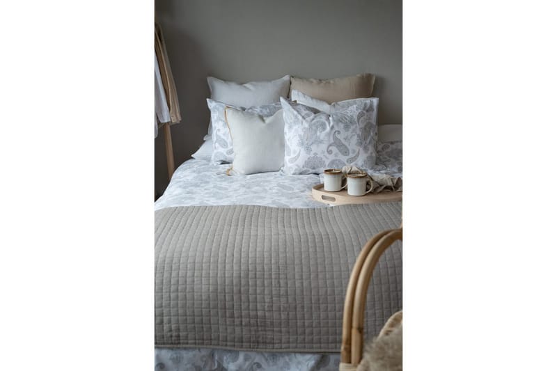 Pussilakanasetti Yhden hengen sänky 2-Osainen Tilly - Harmaa - Kodintekstiilit & matot - Vuodevaatteet - Pussilakanasetti
 - Pussilakanasetti yhden hengen sänkyyn